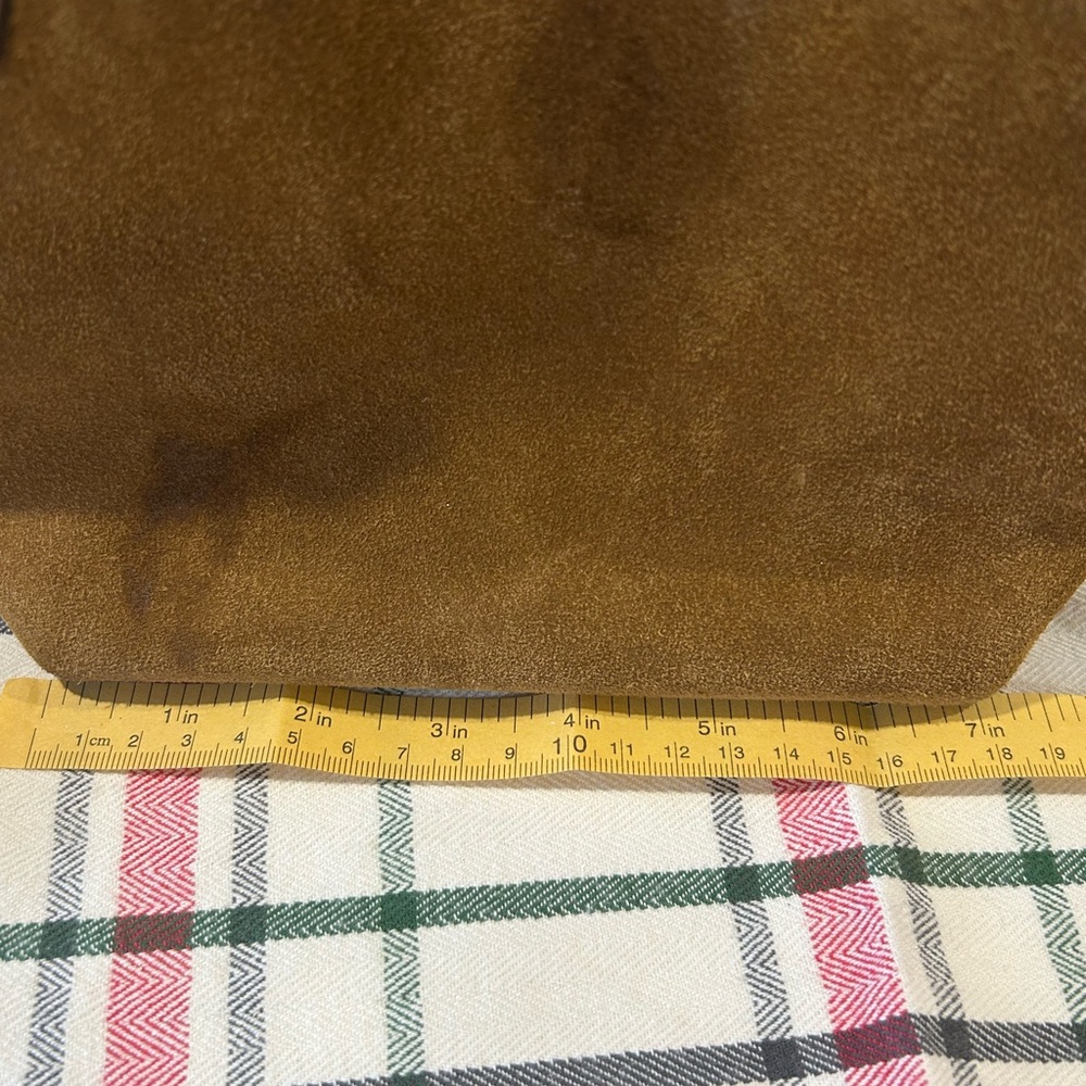 Madewell Tan Suede Mini Bag - Picture 8 of 16